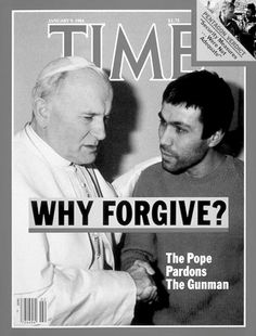 Pope and gunman